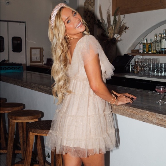 Show Me Your MuMu Miranda Dress Sparkle Dust Tulle - Picture 3 of 12